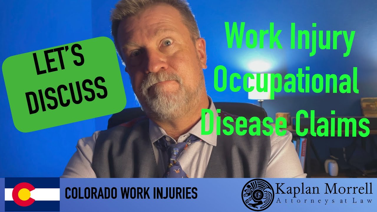 Work Injury Occupational Disease Claims, What are they?