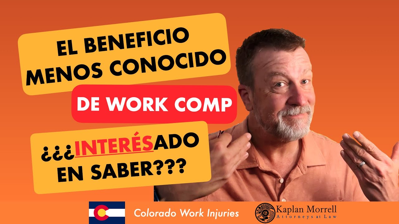 El beneficio menos conocido de Work Comp. ¿¿¿INTERÉSado en saber???