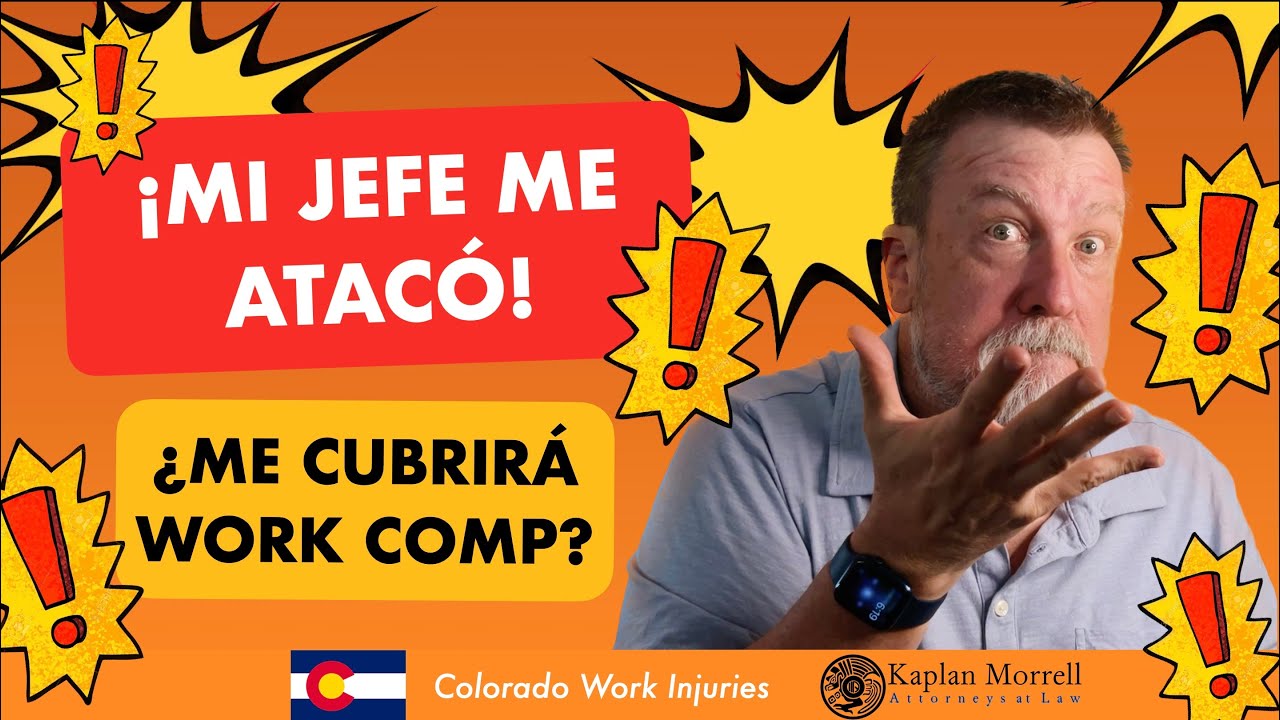 ¡Mi jefe me atacó!  ¿Estoy cubierto por Work Comp?