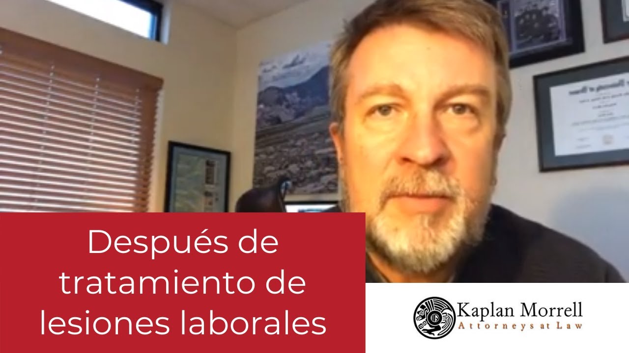 ¿Qué sucede después de que termine su tratamiento de lesiones laborales en Colorado?