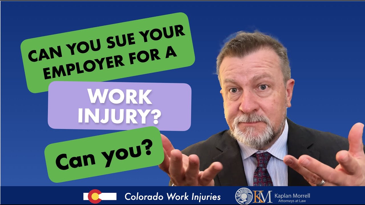 Can You Sue Your Employer For A Work Injury?