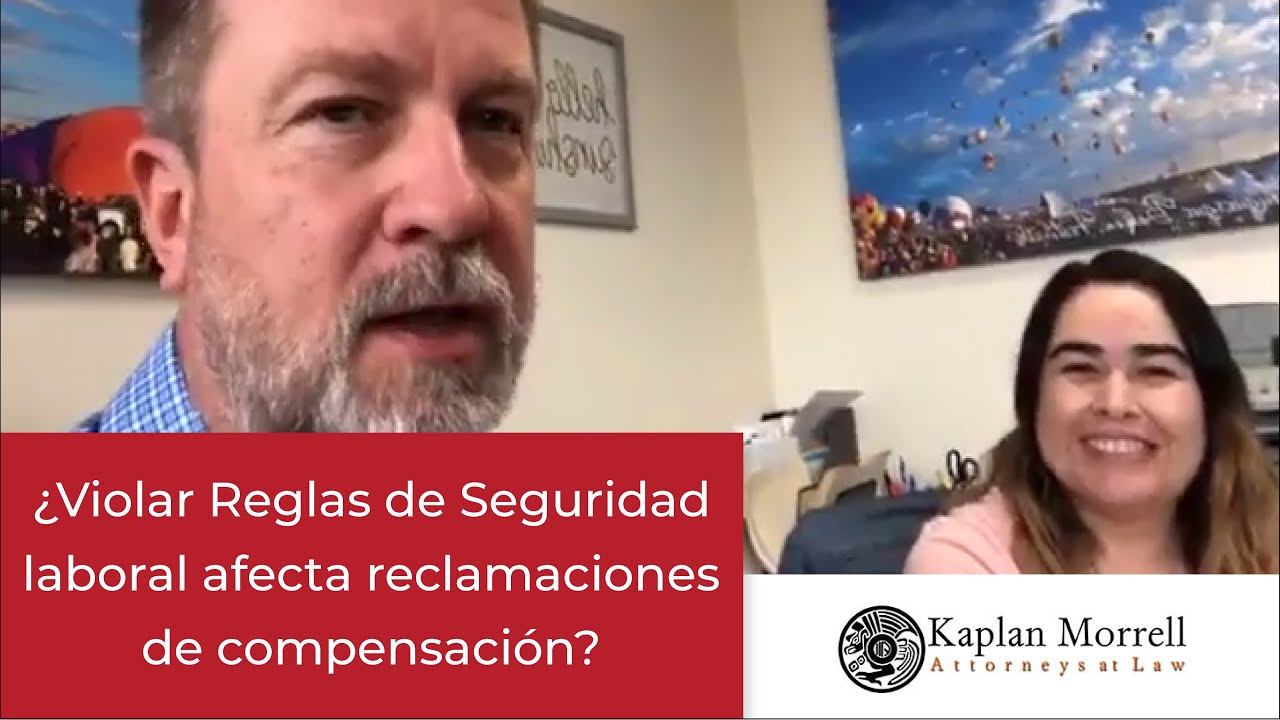 ¿Que sucede si su empleador dice que usted violo una regla de seguridad, y a causa de eso usted se