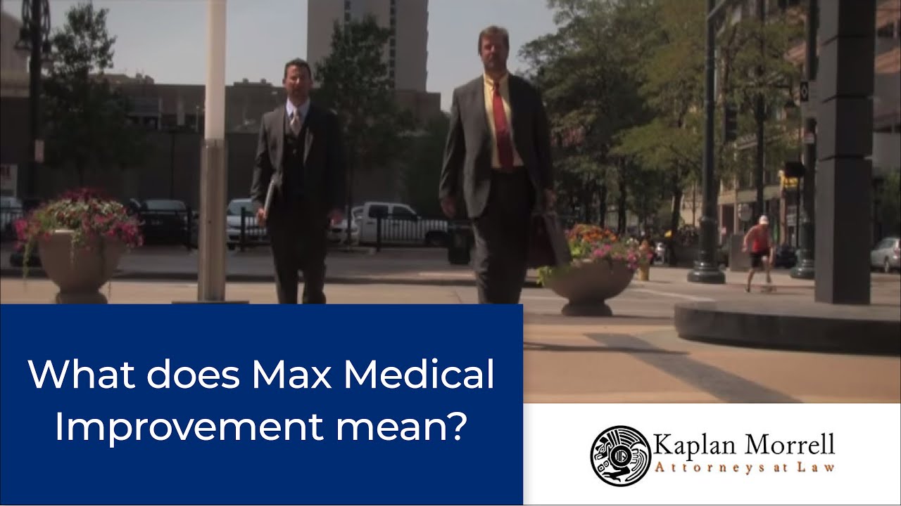 I am at MMI - Maximum Medical Improvement...what does that mean???