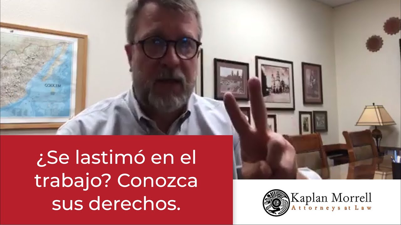 Lastimado en el Trabajo? Cuales son sus derechos???