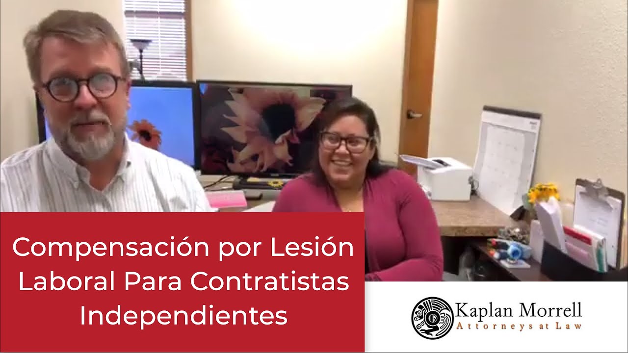 Es Contratista Independiente y no tiene derecho á Workers Compensation para su lastimadura?
