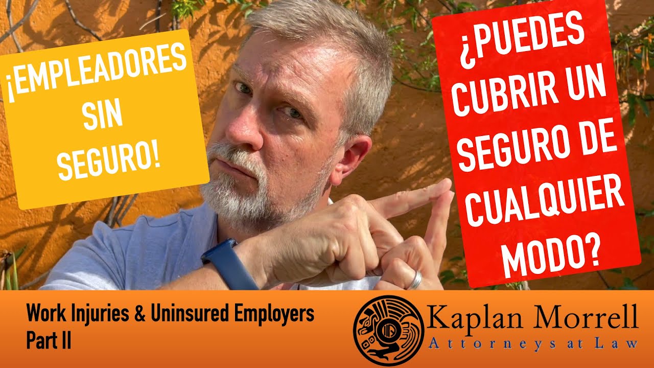 EMPLEADORES SIN SEGURO! ¿PUEDES CUBRIR UN SEGURO DE CUALQUIER MODO?