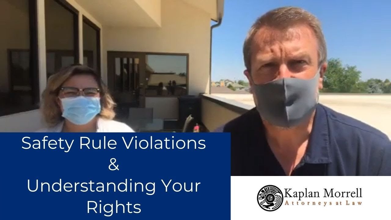 Safety Rule Violations – Understanding Your Rights