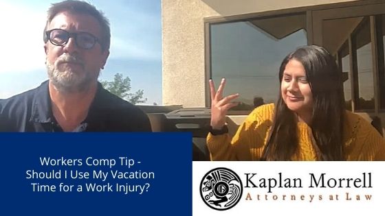 Workers Comp Tip – Should I Use My Vacation Time for a Work Injury?