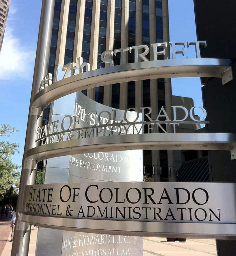 The Colorado Labor and Employment office in Denver - Place for filing Workers Compensation in Colorado 