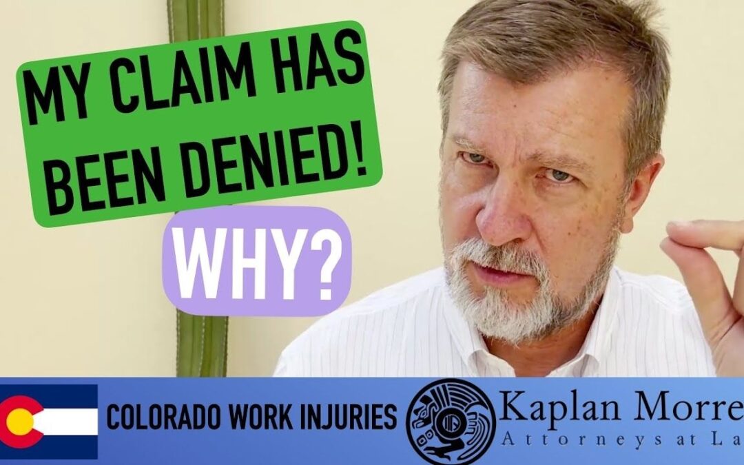Why is my work injury claim denied?