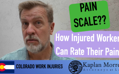 Pain Scale and How Injured Workers Can Rate Their Pain