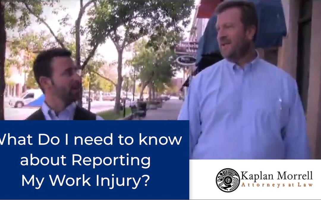 Reporting A Work Injury
