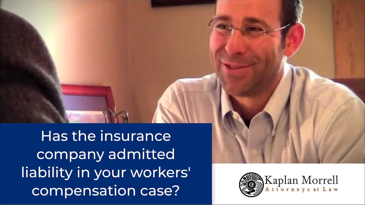 Has The Insurance Company Admitted Liability For Your Work Injury?