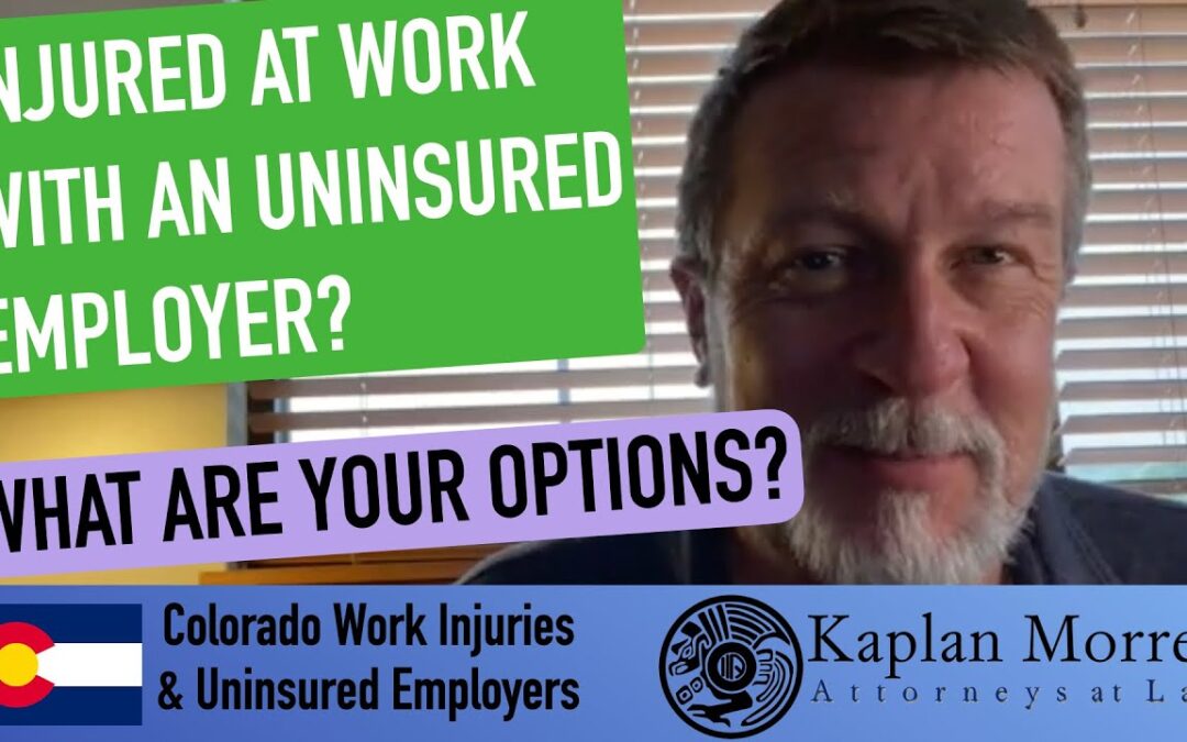 Injured At Work And Your Employer Has No Insurance?