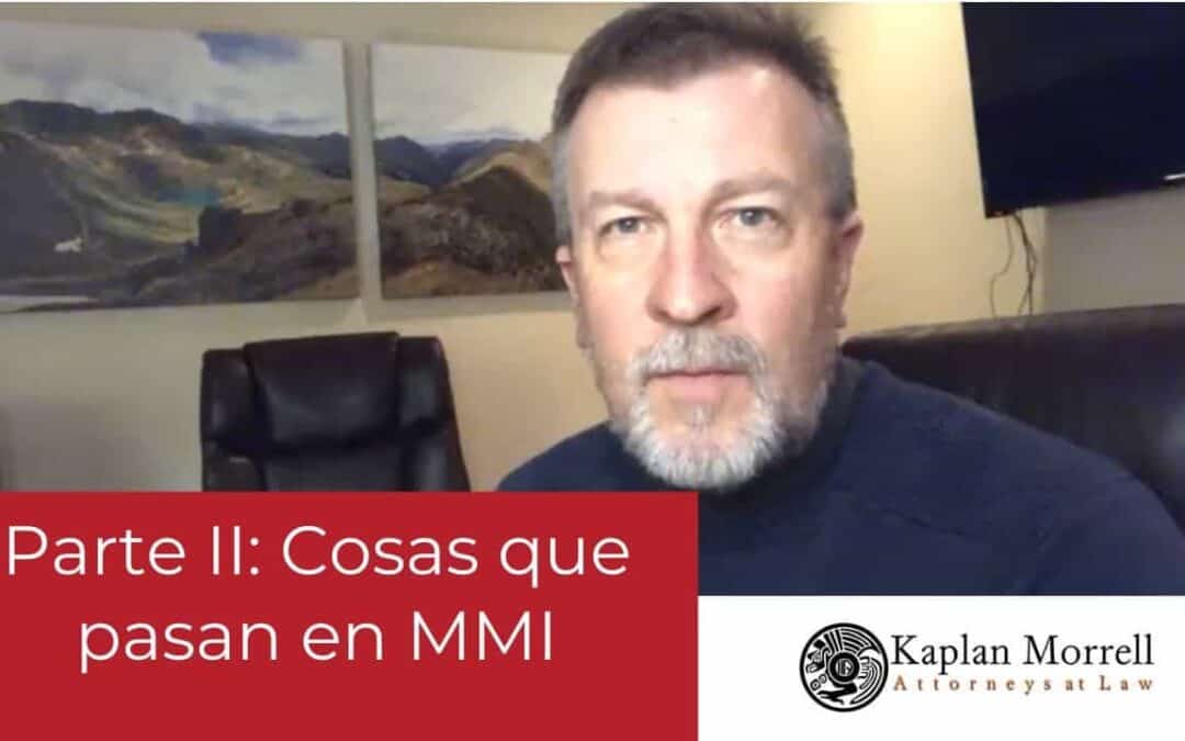 Puntos de Impedimento – Alta (MMI) Parte 2