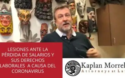 LA PÉRDIDA DE SALARIOS Y SUS DERECHOS LABORALES  A CAUSA DEL CORONAVIRUS