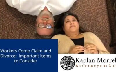 Workers Comp Claim and Divorce – Important Items to Consider