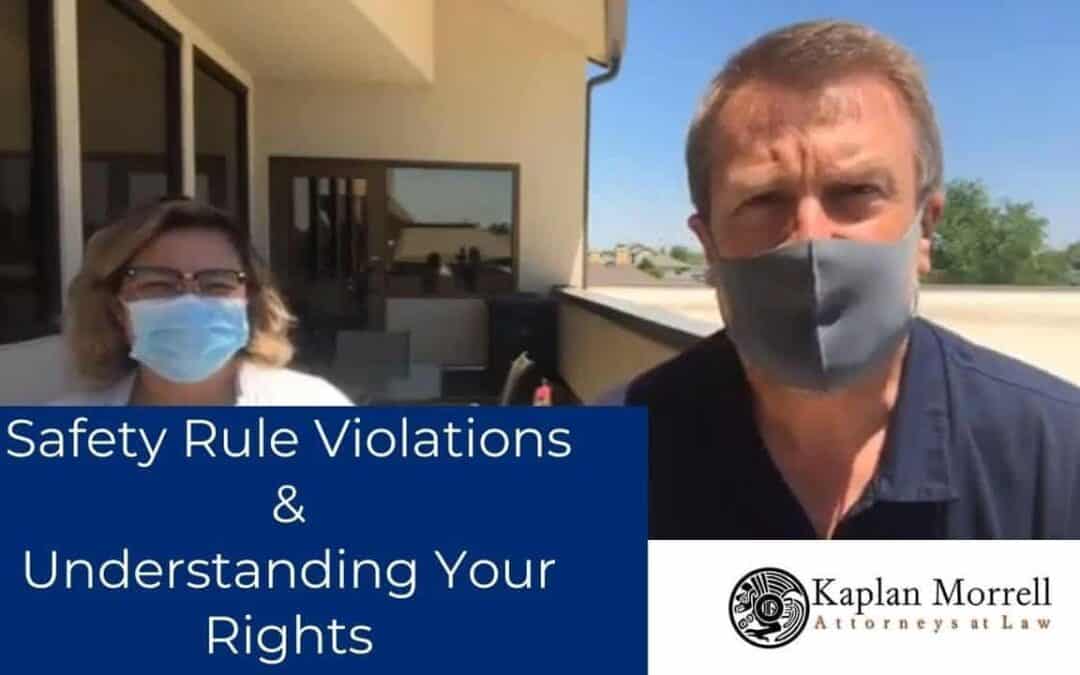 Safety Rule Violations – Understanding Your Rights