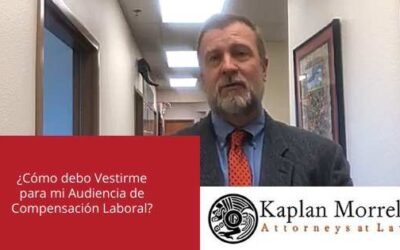 ¿Cómo Debo Vestirme para mi Audiencia de Compensación Laboral?